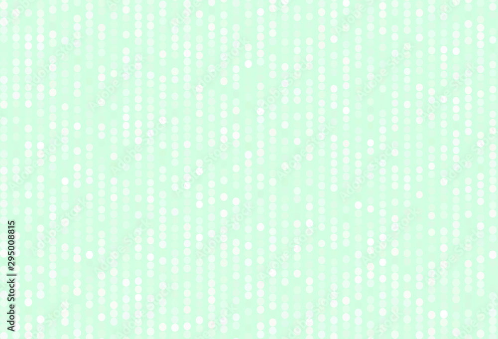 Light Green vector template with circles. Light Green vector template with circles.