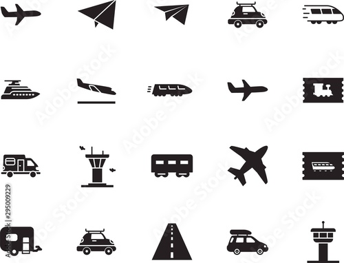 holiday vector icon set such as: lifestyle, price, marine, traveler, map, boat, icons, sport, ocean, drive, smart, metal, race, arrive, life, van, arrivals, road, abstract, destination, asphalt