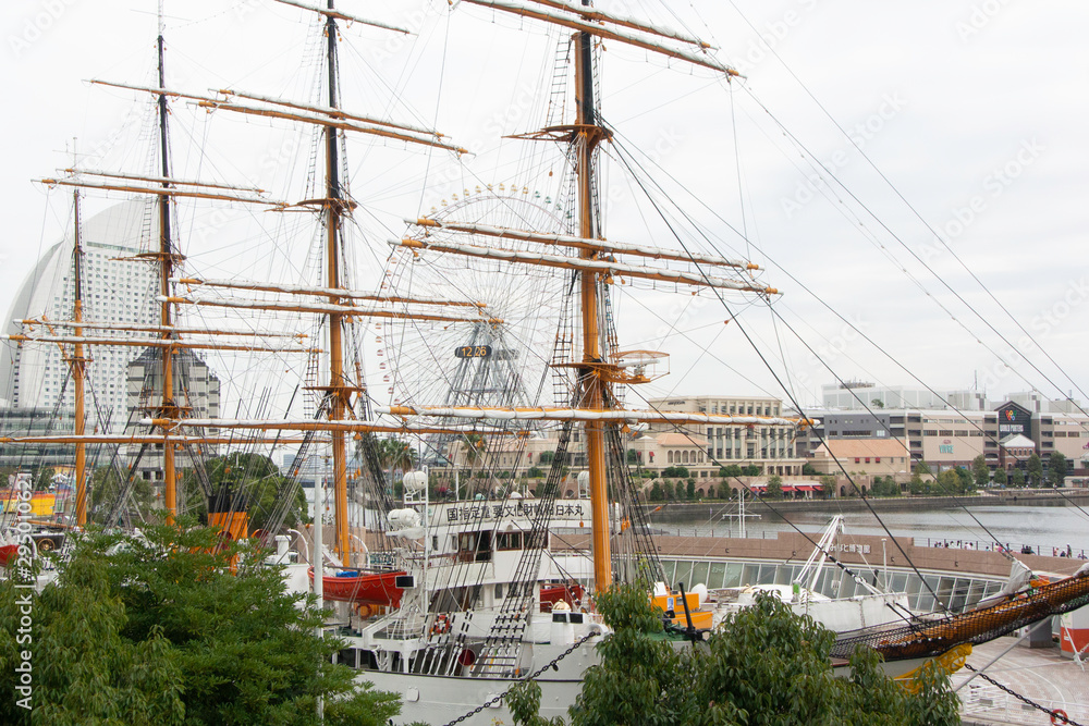 Nippon-maru in Minato Mirai, Yokohama Nippon-maru in Minato Mirai, Yokohama
