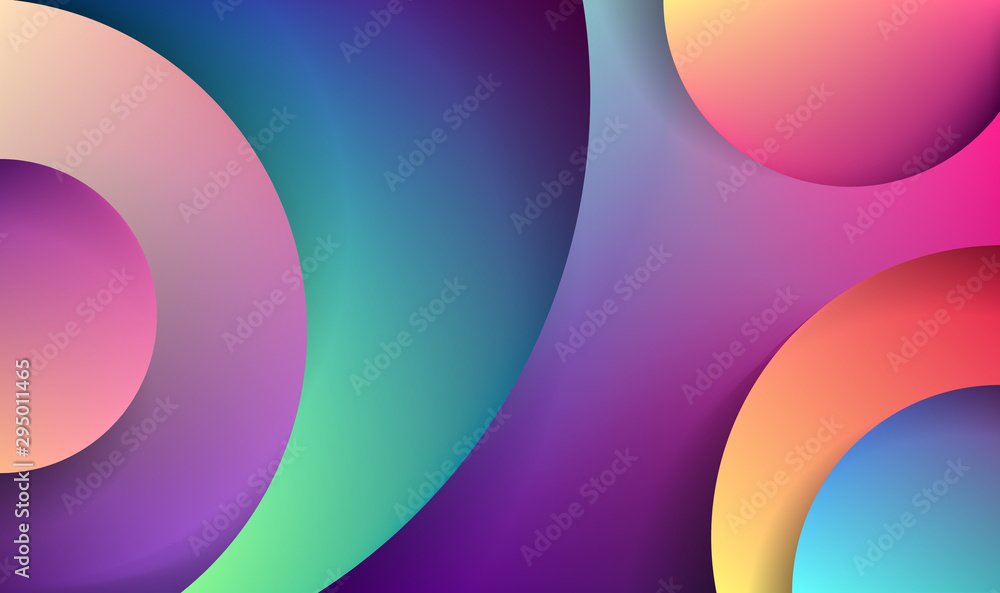 Colorful 3D abstract background with paper cut shapes Colorful 3D abstract background with paper cut shapes