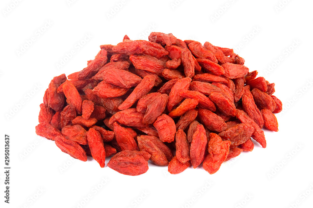 Goji berry isolated on white background Goji berry isolated on white background
