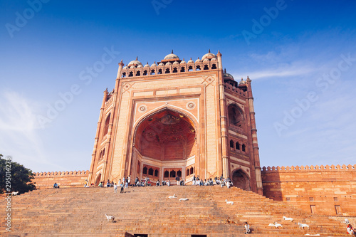 Fatehpur Sikri complex. Uttar Pradesh, India