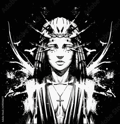 The Ghost of a beautiful young girl