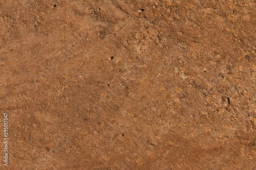 close up of dry soil