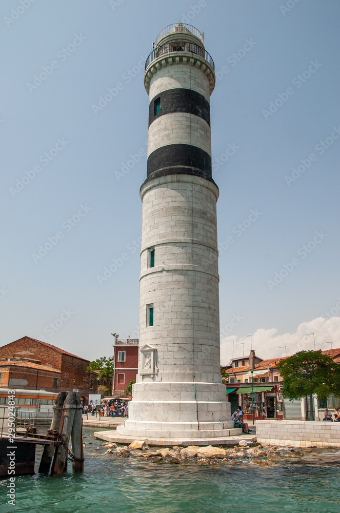 Murano Lighthouse - is an active lighthouse located on the island of Murano in the Venetian Lagoon