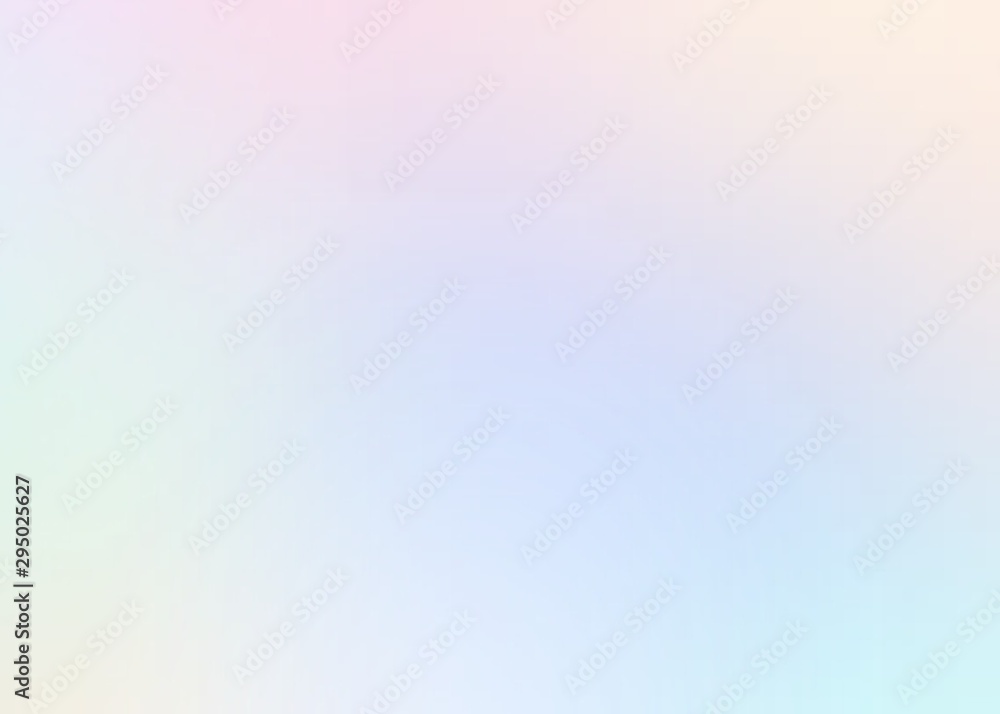 Iridescent subtle cool background. Faint gradient light transition