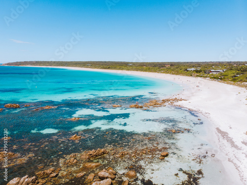 Aerial drone shot of the paradise that is Dunsborough, Western Australia. 