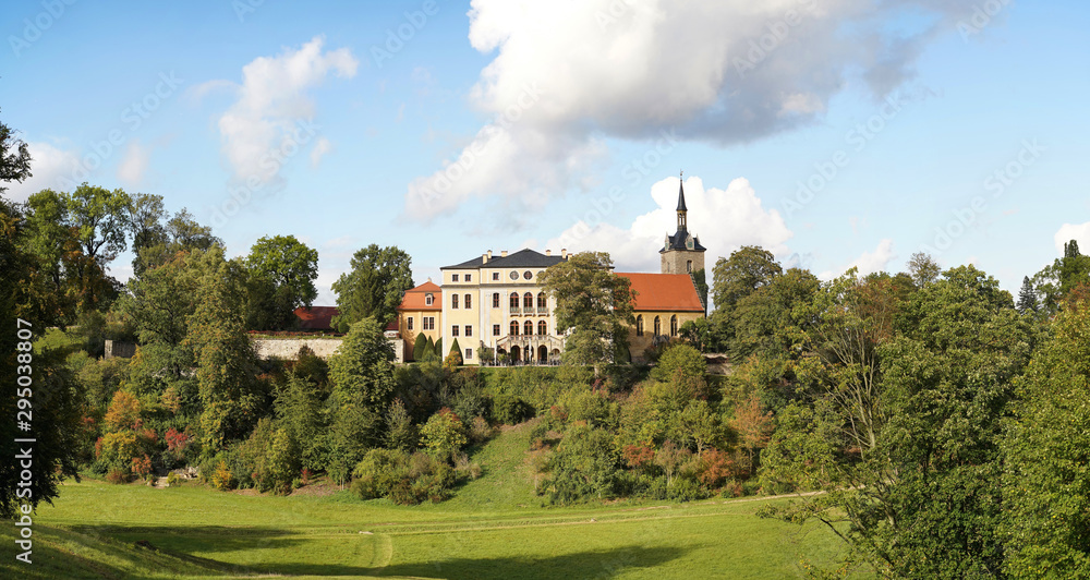 Die Natur und das Jagdschloss Ettersburg