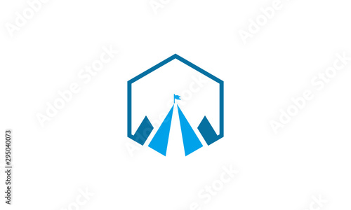 Straight Road To The Top Of Mountain