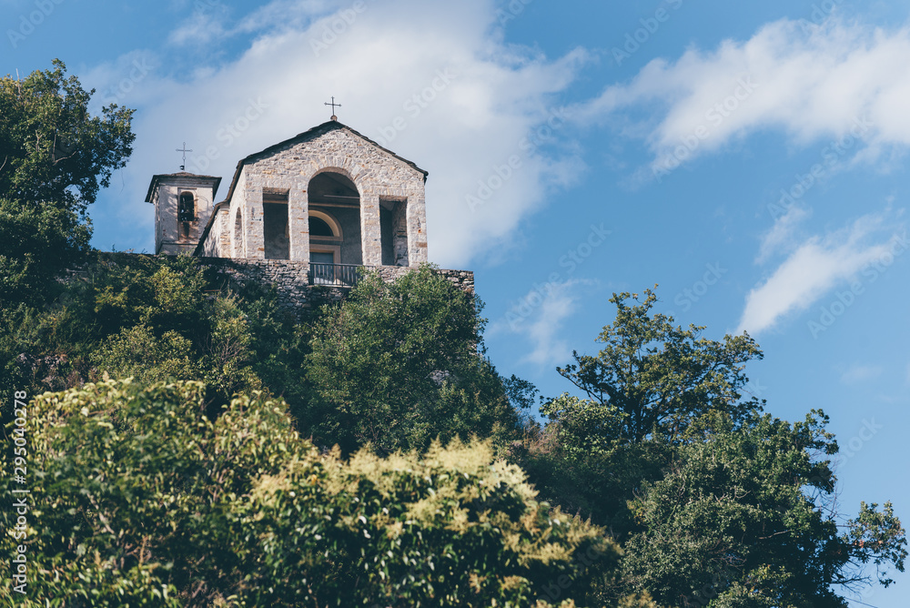 une chapelle à Luino en Italie