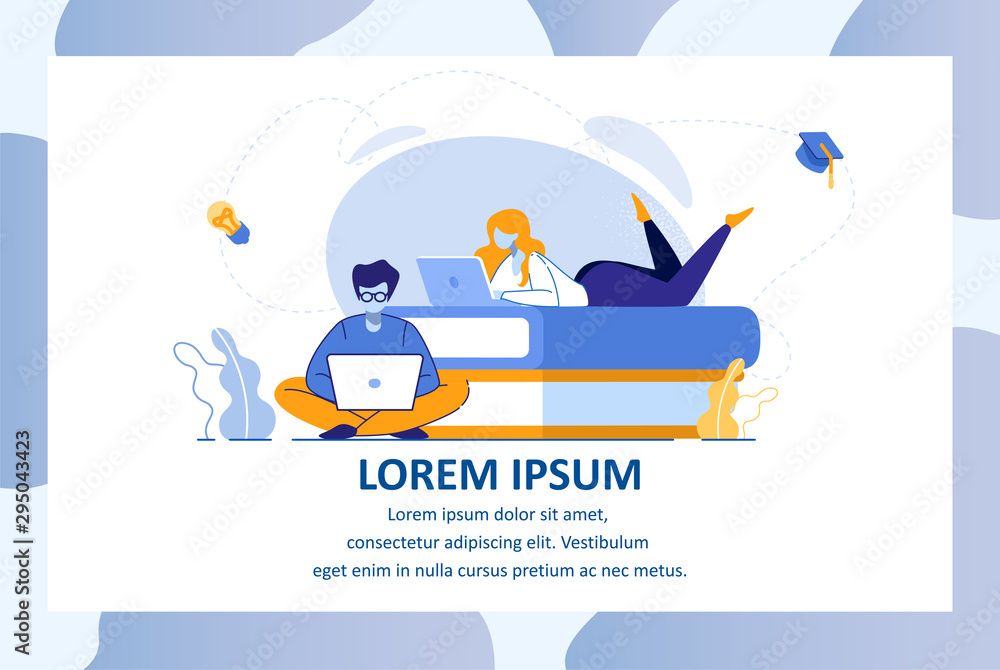 Obraz premium Friends Visiting Library Students Exam Preparation