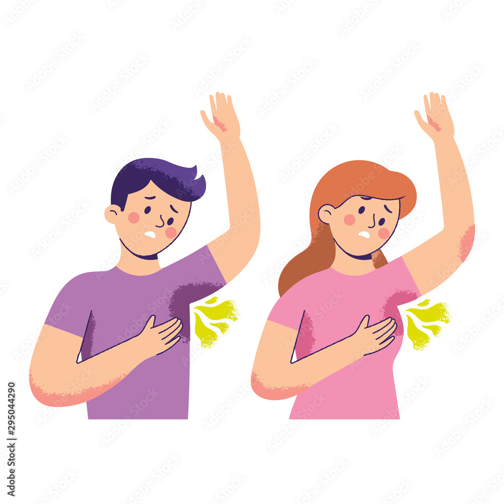 men and women who have problems with wet, smelly underarms men and women who have problems with wet, smelly underarms