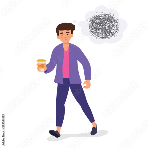 people in the morning before drink coffee