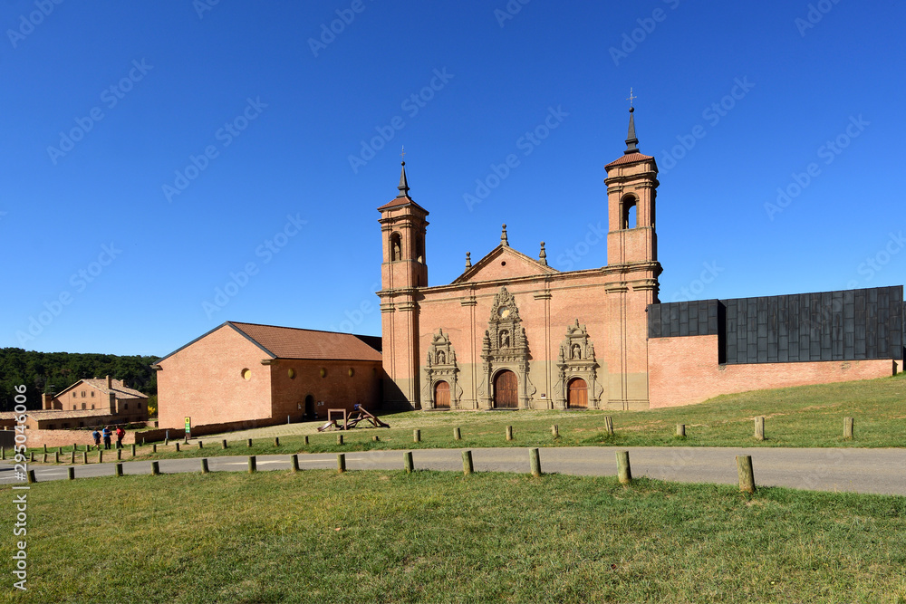 New monastery of San Juan de la Pena, Huesca province, Aragon, Spain