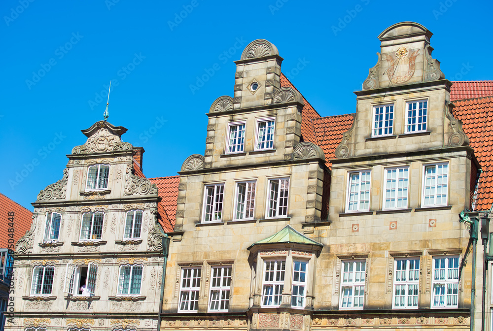 Ancient medieval architecture of Bremen, Germany Ancient medieval architecture of Bremen, Germany