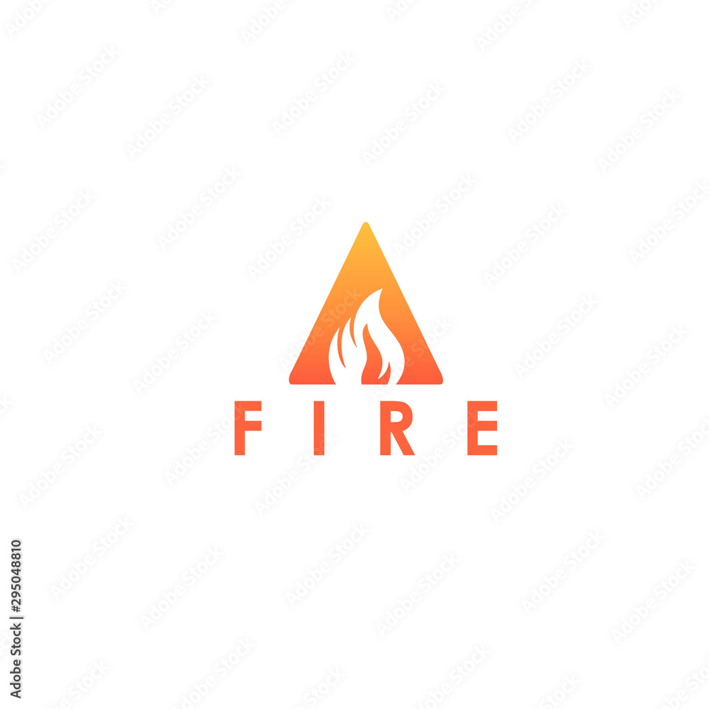 A letter logo, fire flames logo design. A letter logo, fire flames logo design.