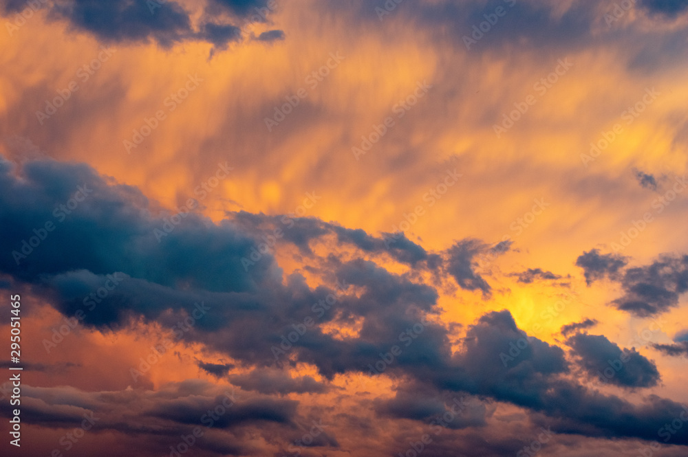 Sunset Clouds Background Sunset Clouds Background