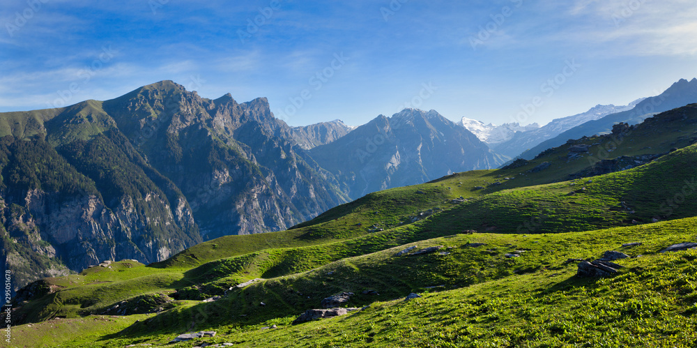 Panorama of Himalayas mountains