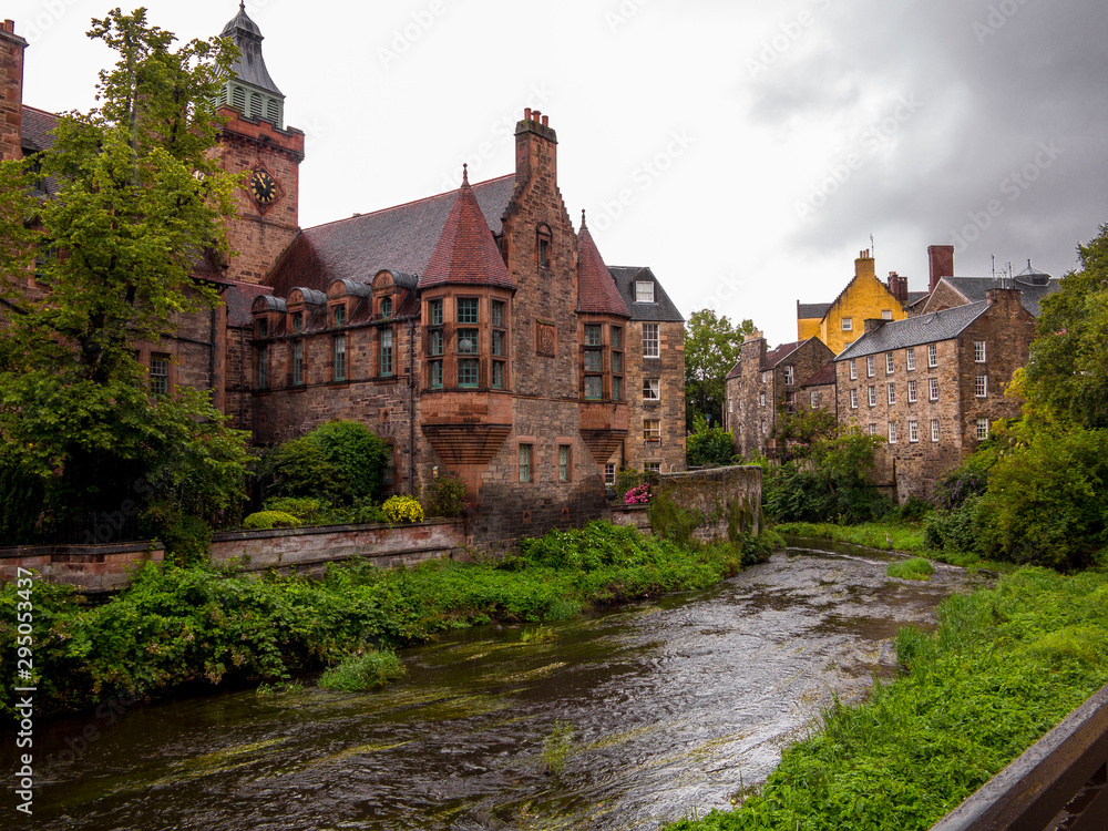 Naklejka premium Dean village