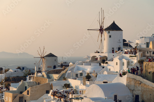 Santorin Windmühlen