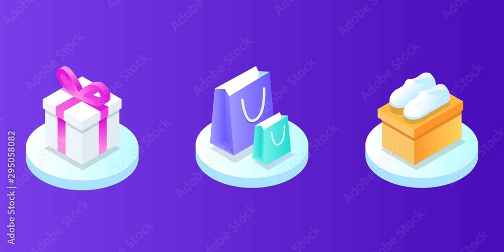 Online Mobile shopping elements isometric isolated icon set. Can use for web banner, infographics, hero images. Phone, cart, money, box, bag, clothes, credit card, sale, fast delivery, coupon discount Online Mobile shopping elements isometric isolated icon set. Can use for web banner, infographics, hero images. Phone, cart, money, box, bag, clothes, credit card, sale, fast delivery, coupon discount