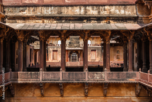 Datia palace in Madhya Pradesh, India
