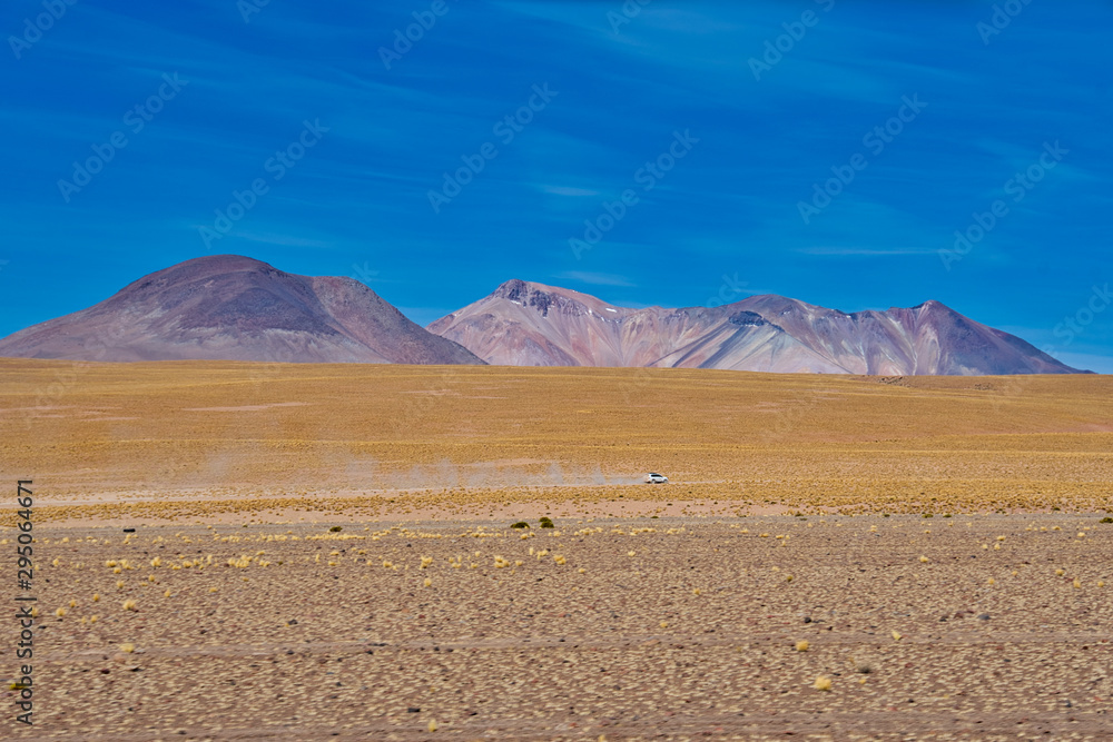 Fahrt über das Altiplano