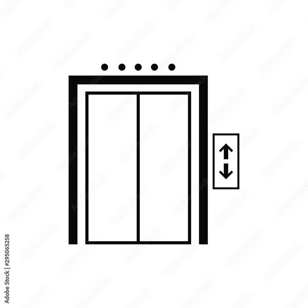 Lift icon template black color editable. Lift symbol vector sign isolated on white background. Simple logo vector illustration for graphic and web design. Lift vector icon. elevator icon, lift line Lift icon template black color editable. Lift symbol vector sign isolated on white background. Simple logo vector illustration for graphic and web design. Lift vector icon. elevator icon, lift line