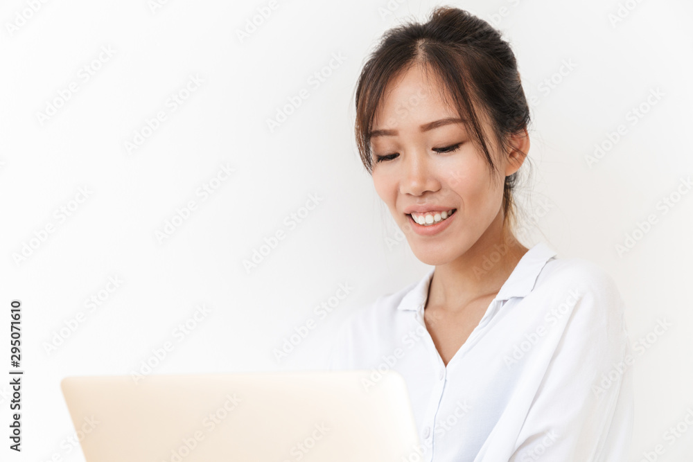 Attractive smiling young asian woman Attractive smiling young asian woman