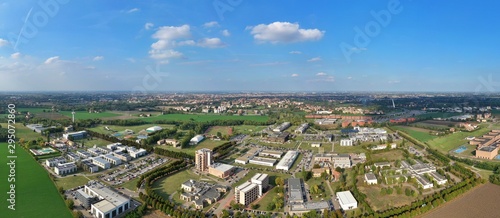 Aerial view of the Campus of the University of Parma © DVisions
