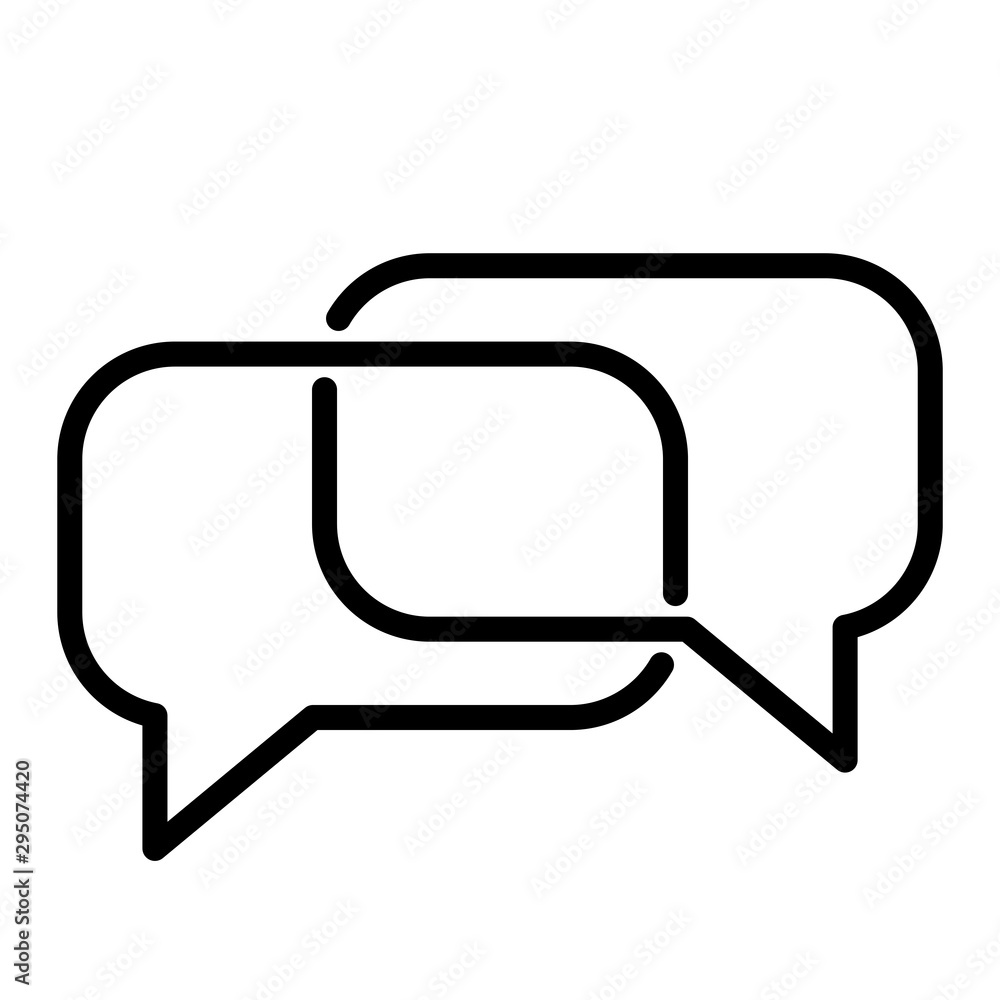 Naklejka premium Bubble Speech