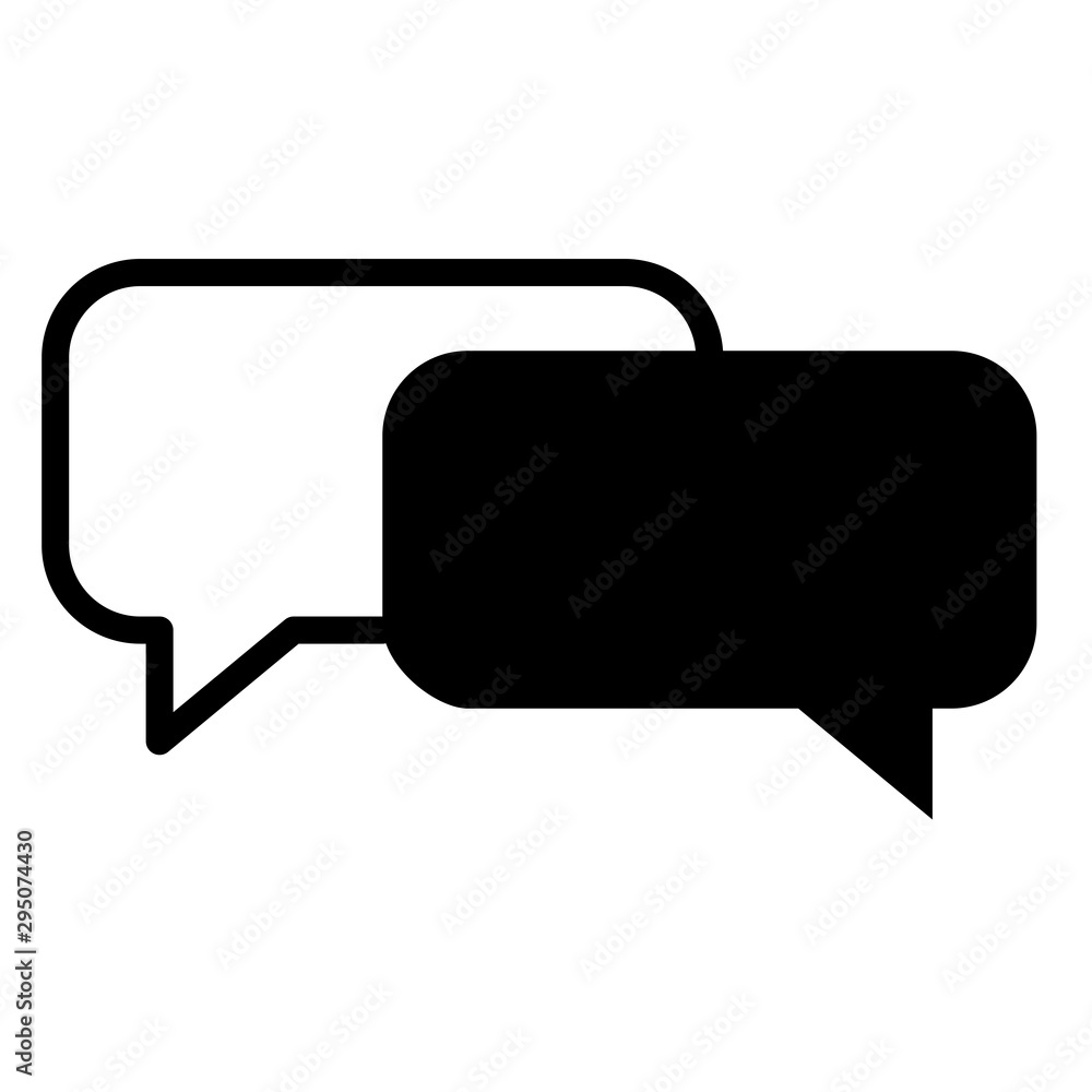 Naklejka premium Bubble Speech