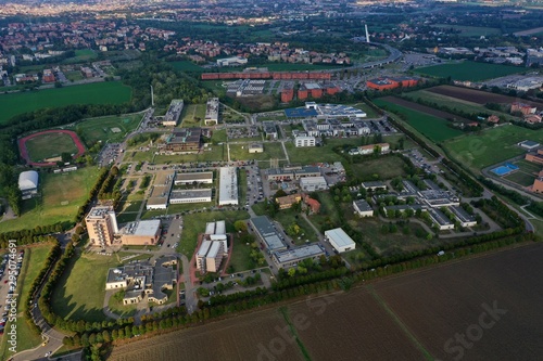Aerial view of the Campus of the University of Parma