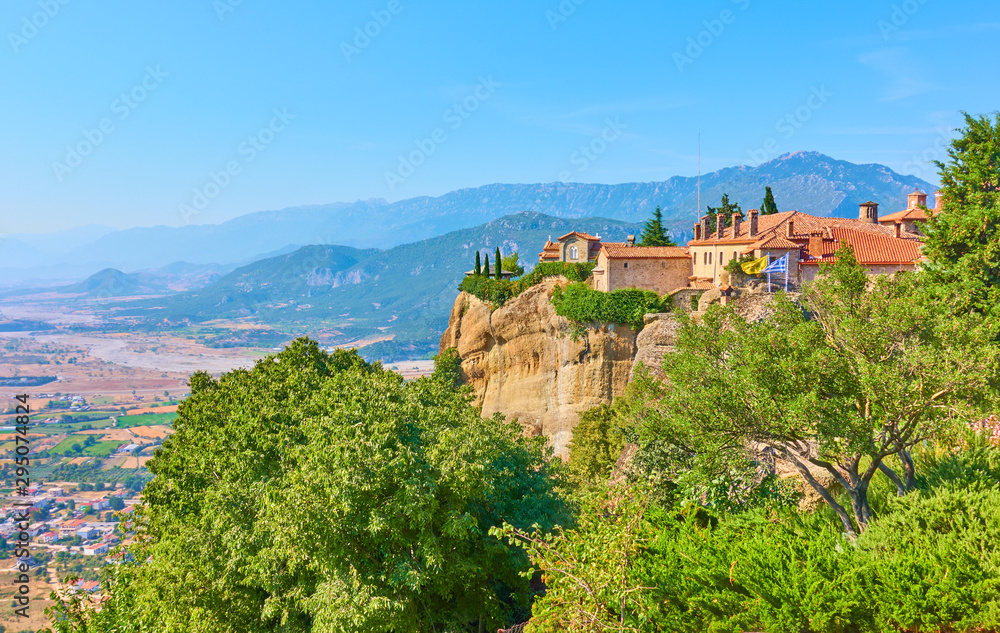Monastery of St. Stephen in Meteora and Thessaly valley