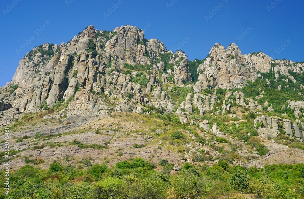 Cliffs of mount Demerdzhi
