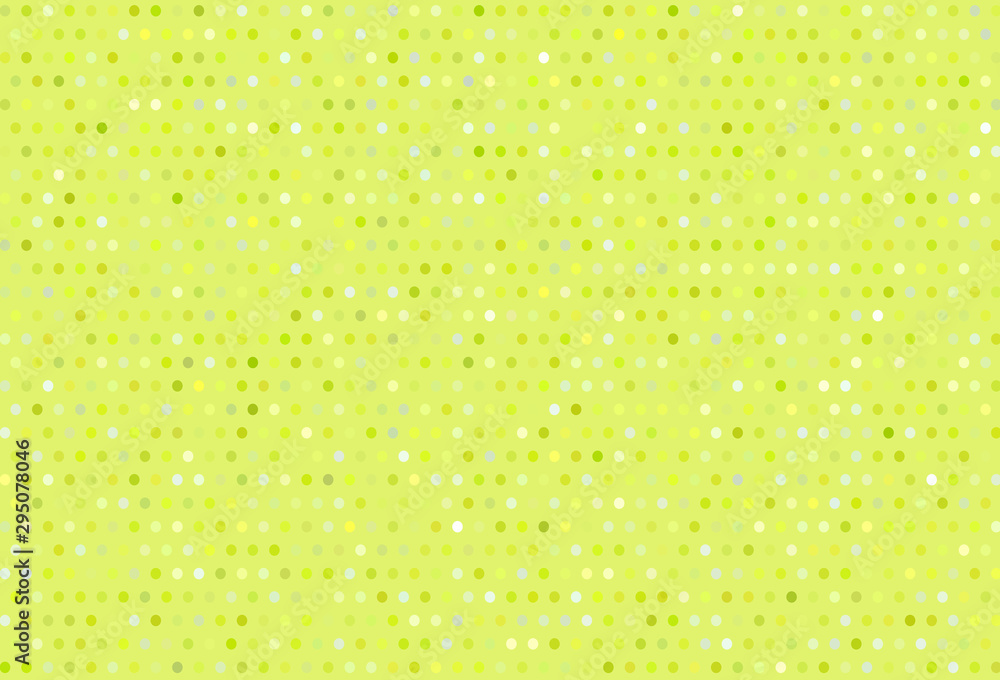 Light Green, Yellow vector background with spots. Light Green, Yellow vector background with spots.