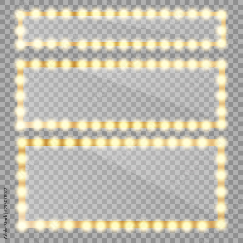 Makeup mirror isolated