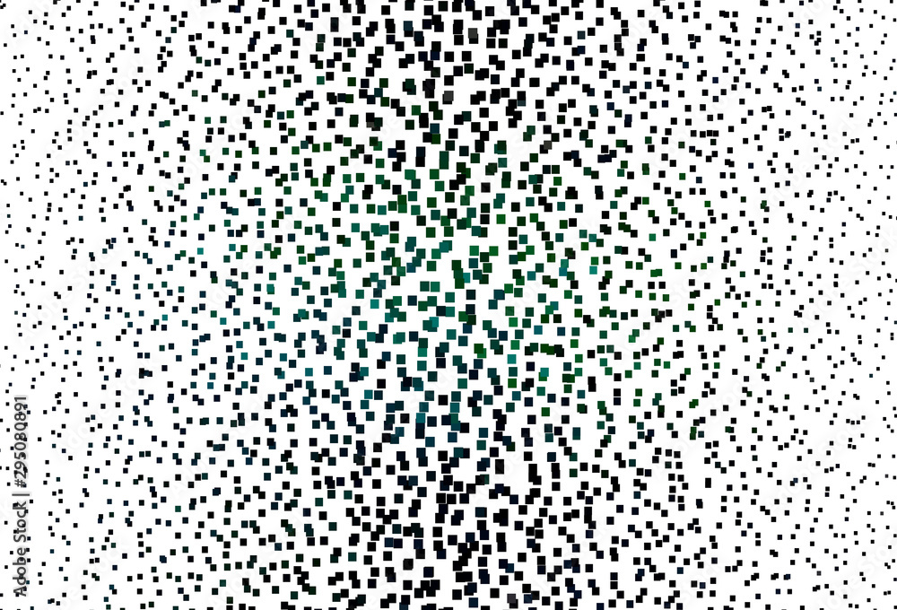 Light Green vector pattern in square style. Light Green vector pattern in square style.