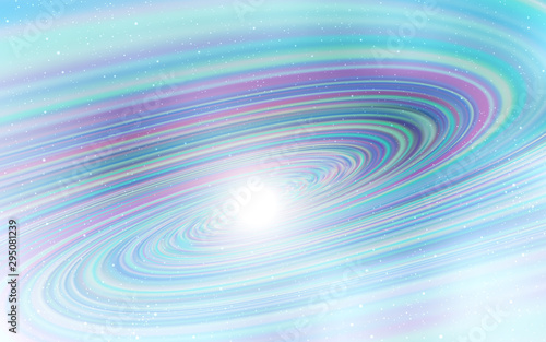 Light BLUE vector background with astronomical stars. Shining colored illustration with bright astronomical stars. Template for cosmic backgrounds.
