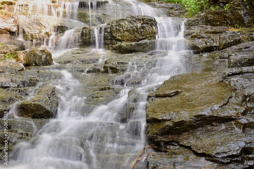 waterfall in forest