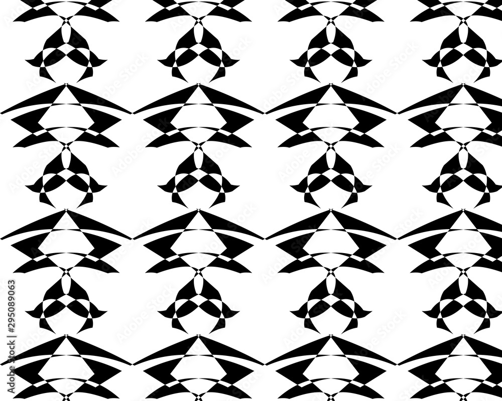 Obraz premium Geometrical pattern art design for background and wallpaper
