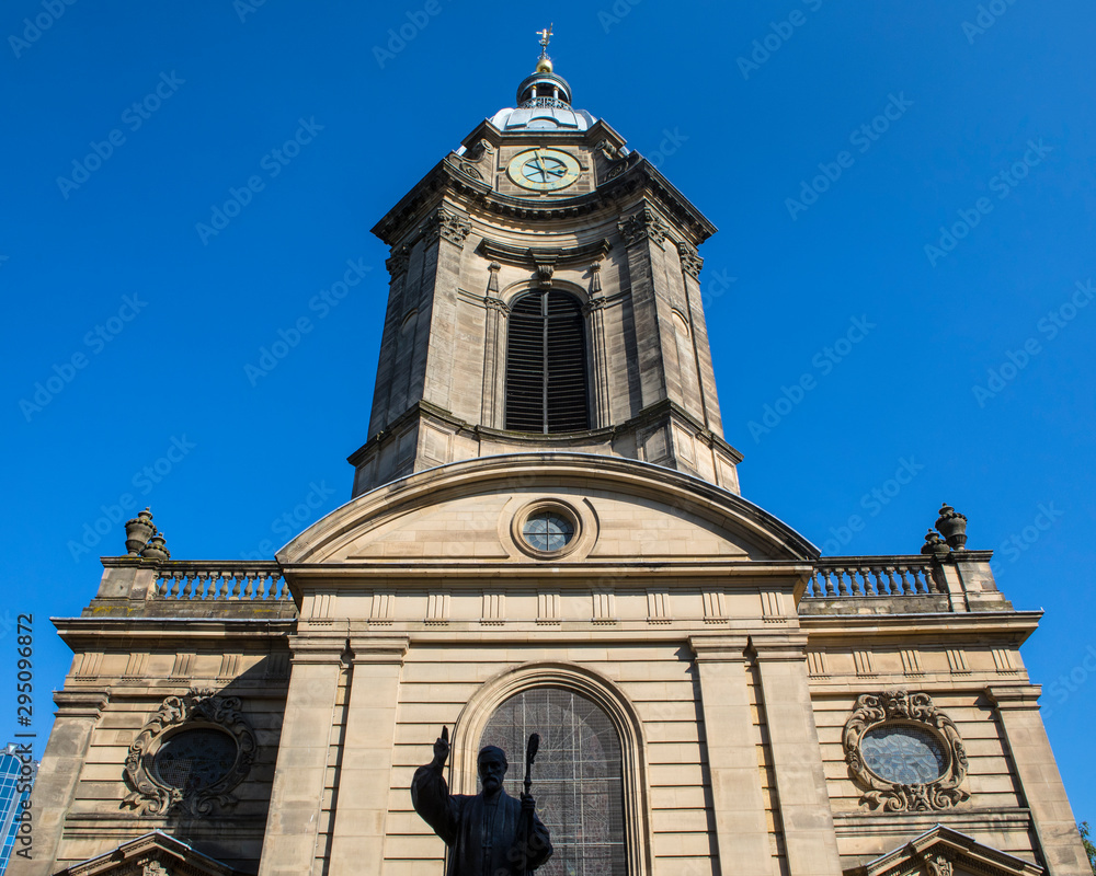 Fototapeta premium St. Philips Cathedral in Birmingham