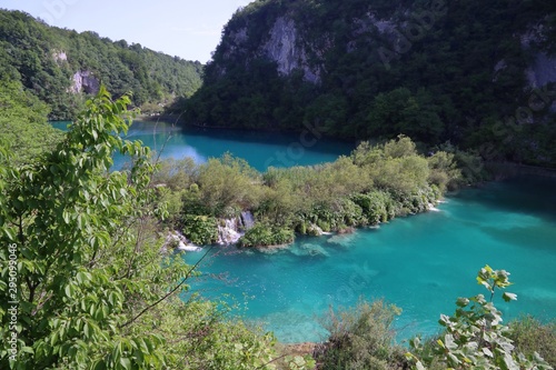Plitvice Lakes landscape
