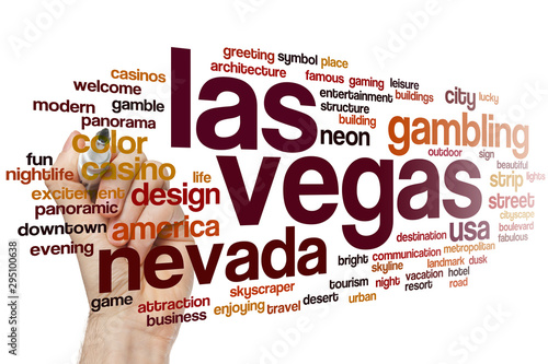 Las Vegas word cloud