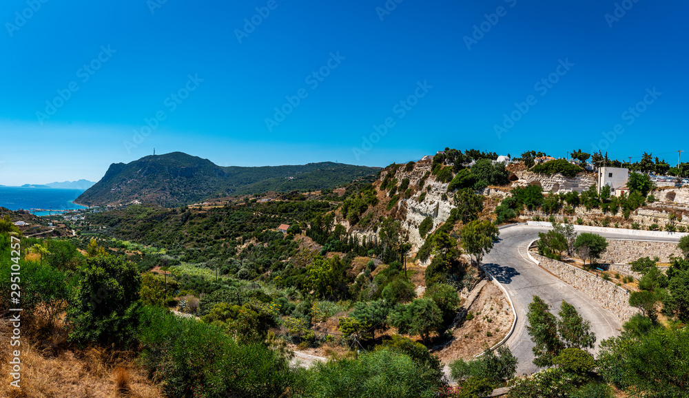 Panorama of Kos Greece Kefalos