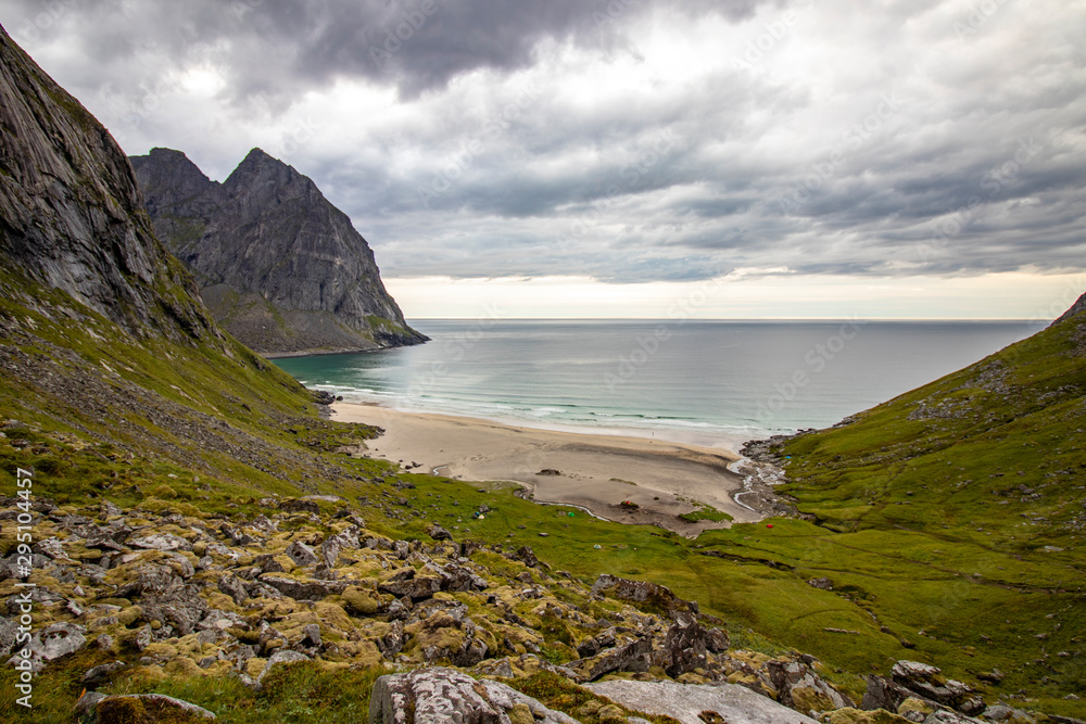 Kvalvika Buch und Strand, Lofoten Norwegen 4 Kvalvika Buch und Strand, Lofoten Norwegen 4