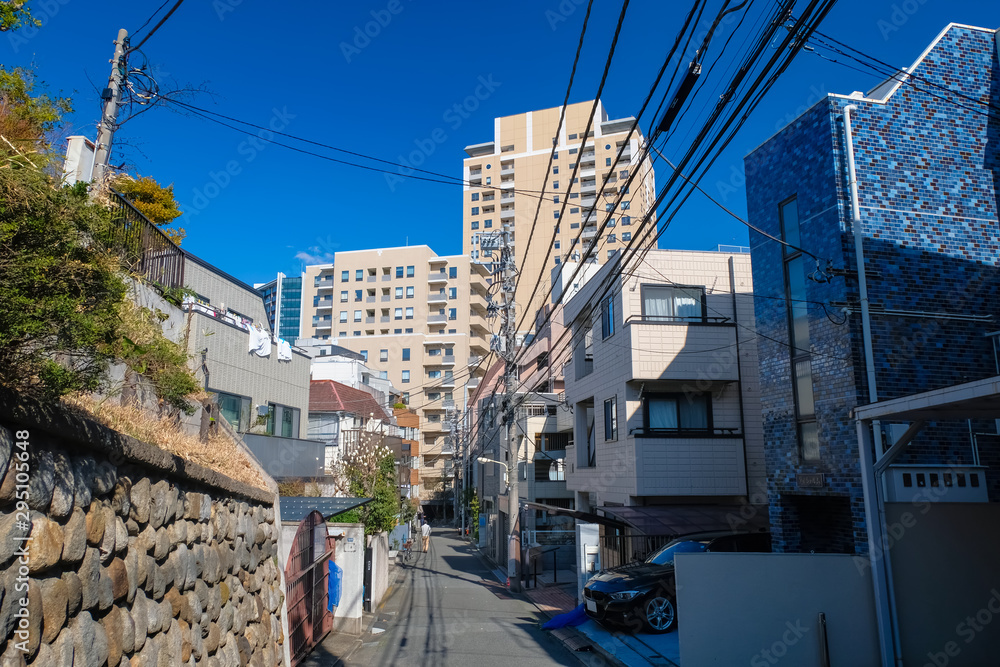 Fototapeta premium 東京 恵比寿 住宅街 恵比寿3丁目