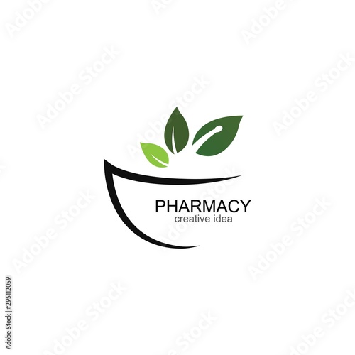 Pharmacy logo vector template