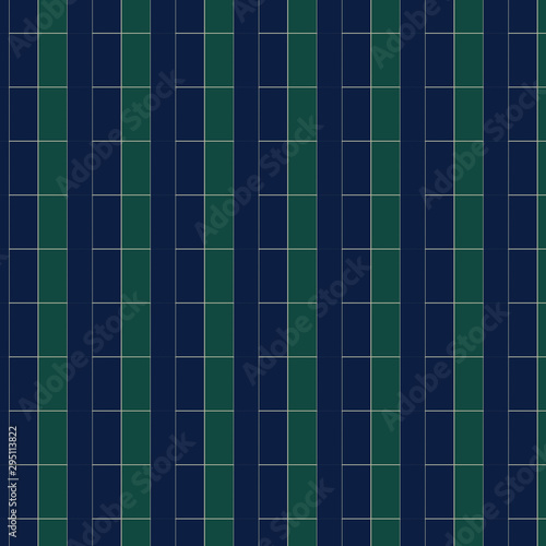 Patrón con rectángulos verticales azules y verdes