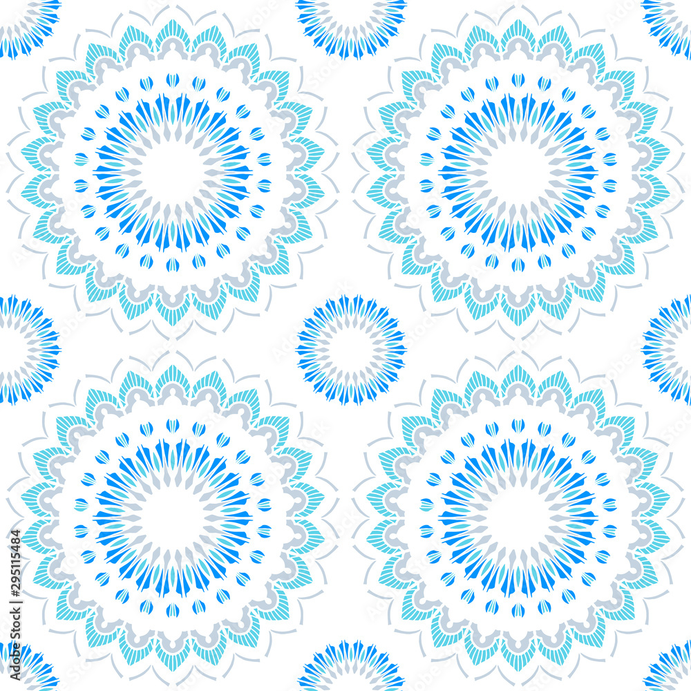 Seamless pattern with mandala Seamless pattern with mandala